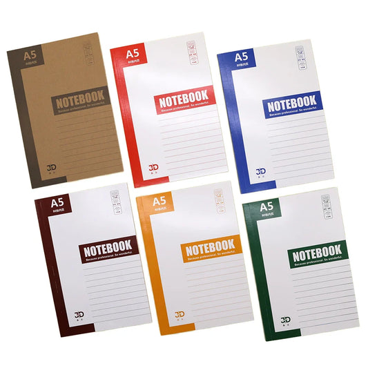 KTX-047507 Custom Soft Cordless A5 Diary Notebook and Thickened B5 Business Exercise Book
