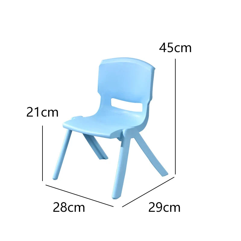 KTX-972499 Durable Plastic Stacking Chair for Children - Ideal for Schools, Daycares and Nurseries