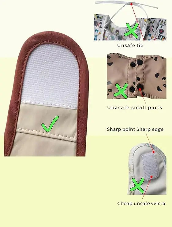 KTX-490707 Stock New Print and High Quality Baby Bib