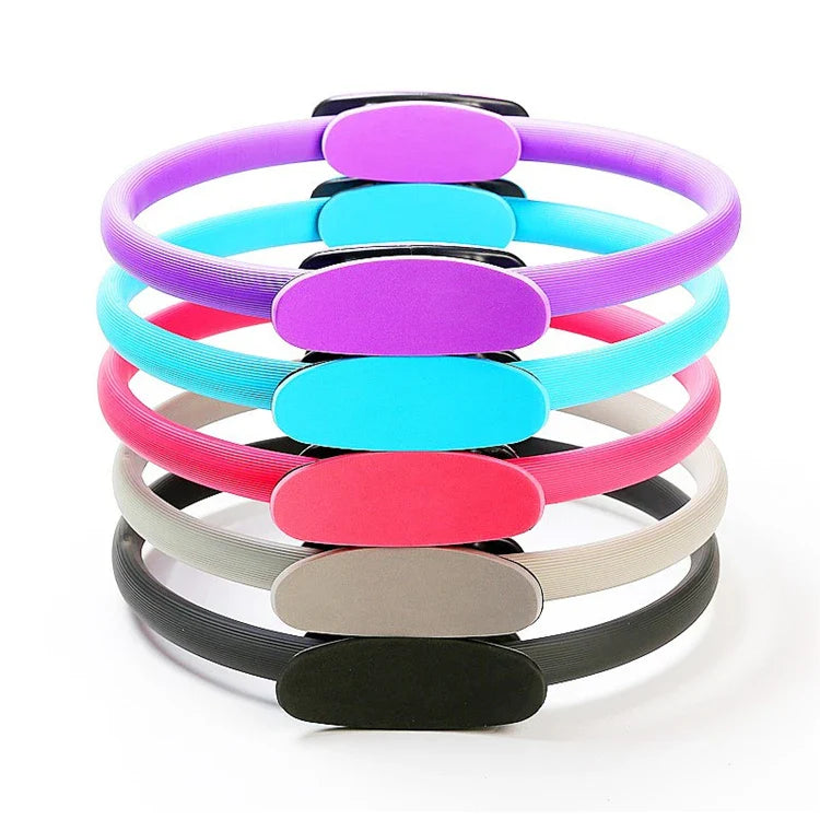 KTX-239251 8 Shape Resistance Band Set with Pilates Ring for Yoga and Fitness Training