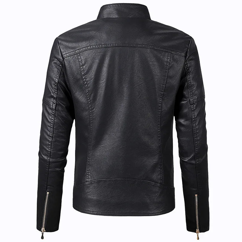 KTX-209299 Hot Selling Sporty Women's PU Leather Jacket with Long Sleeves Customizable Motorcycle Suit for Outfit Clothing