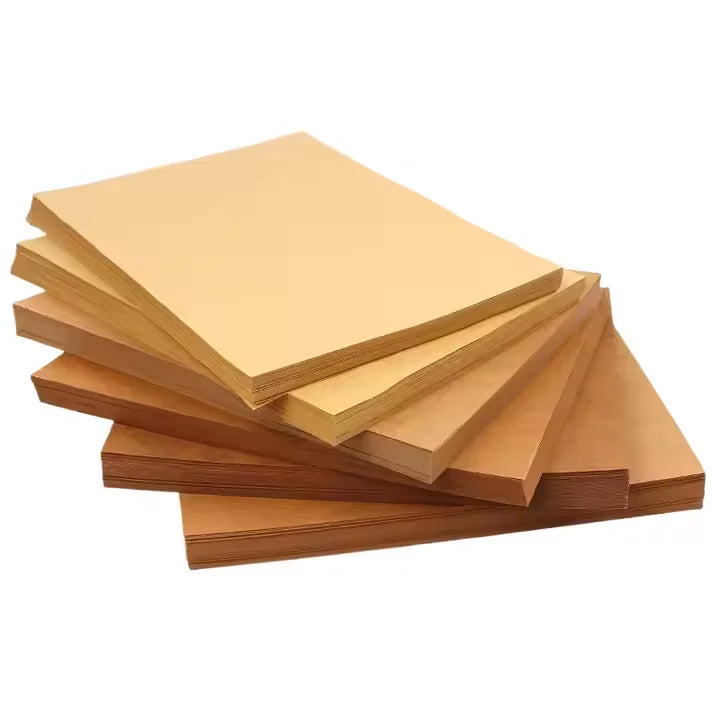 KTX-658899 300g A3 A4 Thick Kraft Paper Sheets for Craft and DIY Projects
