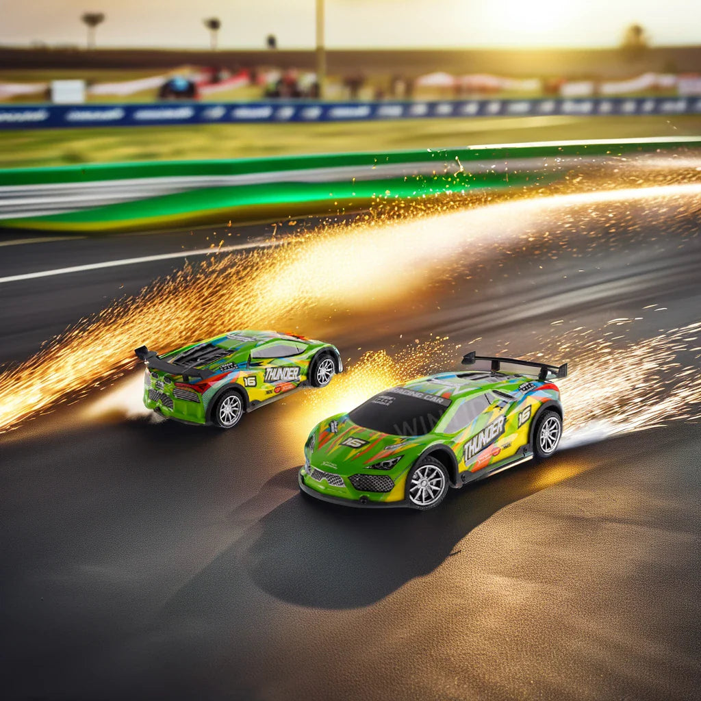 KTX-558675 High-Speed 4WD RC Drift Truck with Colorful PVC Shell - Remote Control Racing Electric Car for All Ages