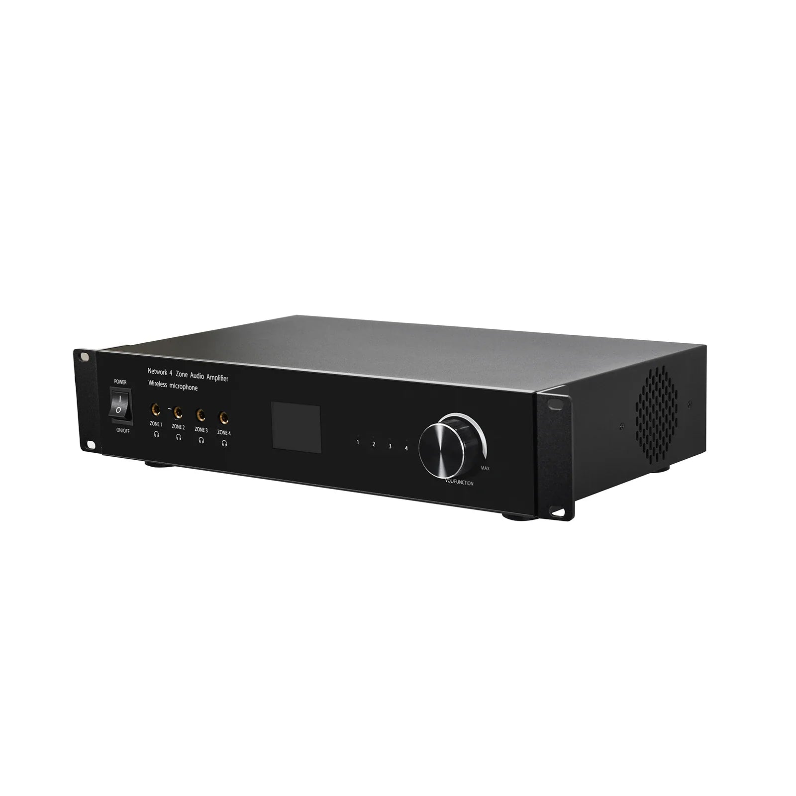 KTX-957331 4 Zone PA Matrix Audio Mixer Amplifier for Public Address Systems