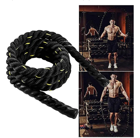KTX-763539 Heavy Duty 25mm Jump Rope for Strength and Muscle Fitness Training