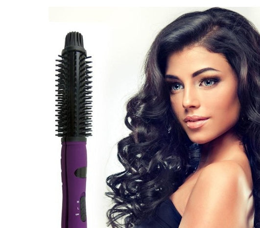KTX-696403 4 in 1 Hair Curler and Straightener with Electric Coil Comb, 60W ABS, PP, PC, Aluminum, Nylon