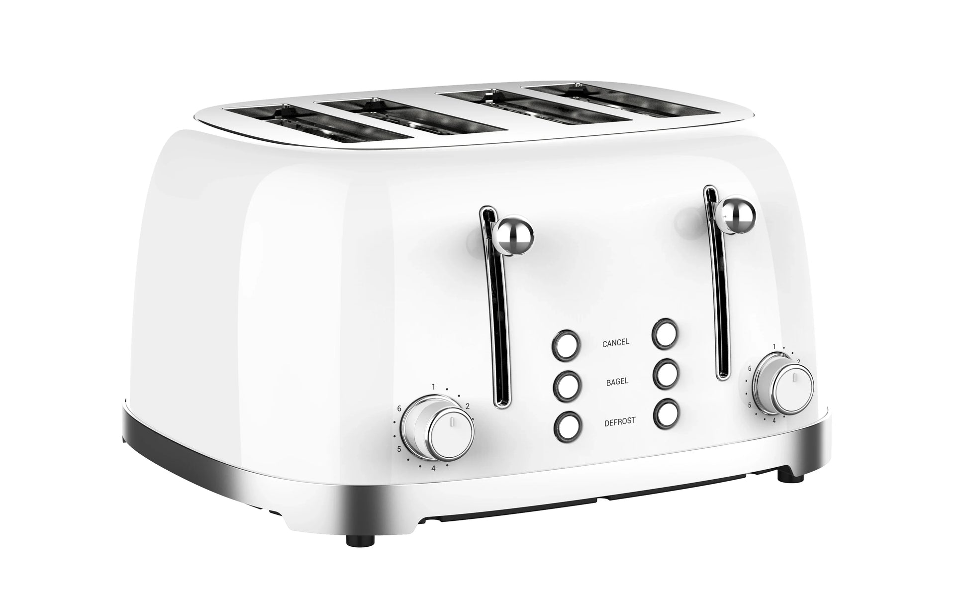 KTX-144275 4-Slice Electric Toaster with Defrost and Reheat Functions for Home Use