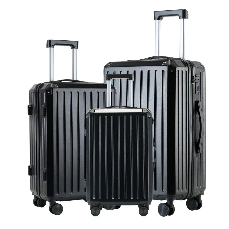 KTX-029651 Custom Logo Travel Bag Set - 4-Piece Anti-lock Braking System Suitcase Collection