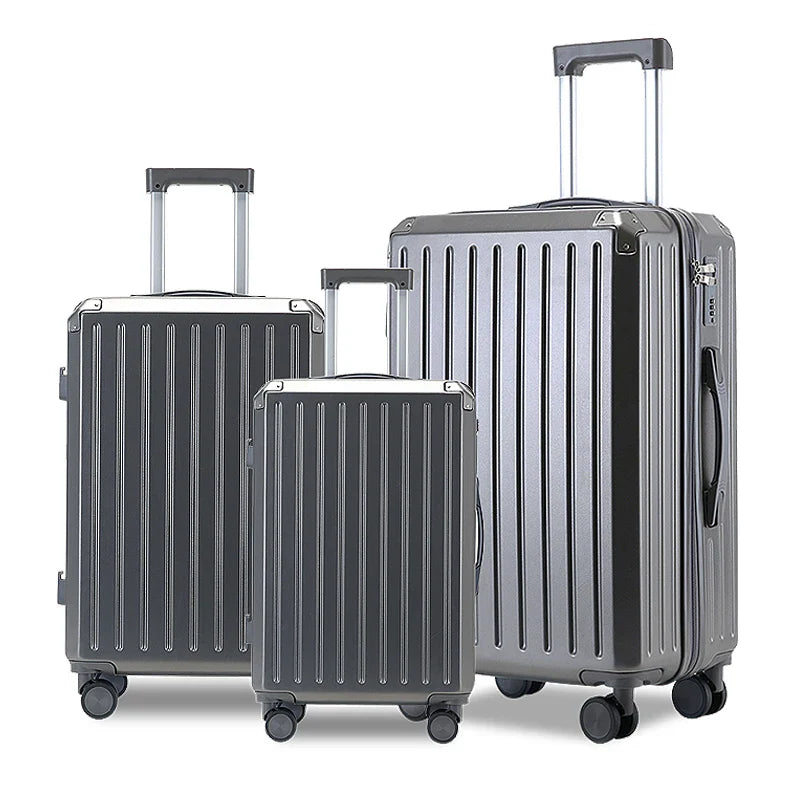 KTX-029651 Custom Logo Travel Bag Set - 4-Piece Anti-lock Braking System Suitcase Collection