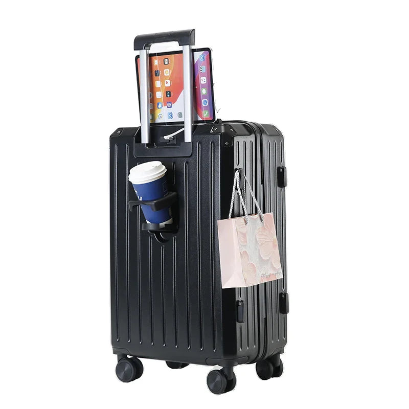 KTX-029651 Custom Logo Travel Bag Set - 4-Piece Anti-lock Braking System Suitcase Collection