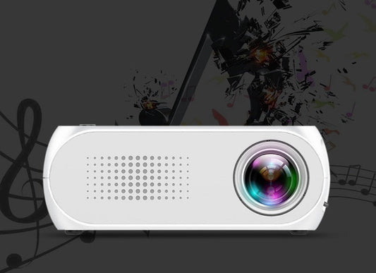 KTX-880915 HD 1080P Mini Home Pico Projector with HDMI and AV Inputs - Supports U Disks and TF Cards