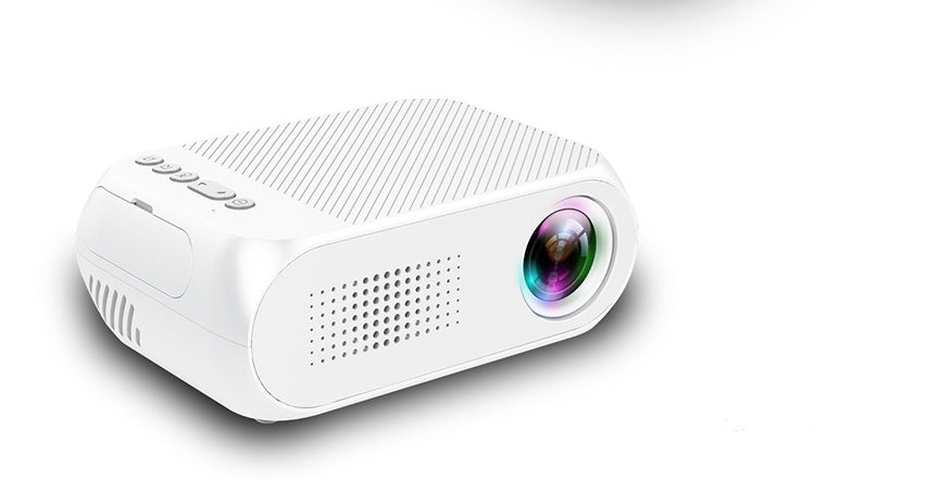 KTX-880915 HD 1080P Mini Home Pico Projector with HDMI and AV Inputs - Supports U Disks and TF Cards
