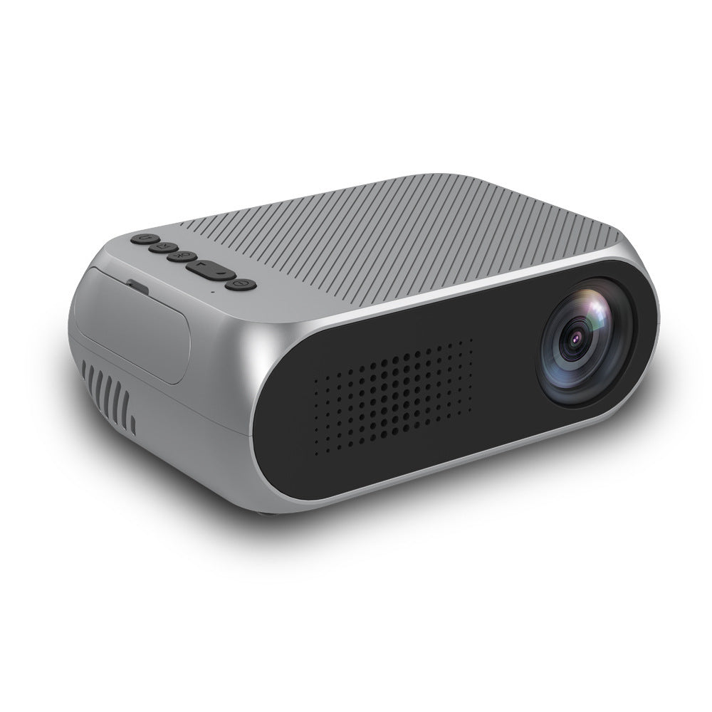 KTX-880915 HD 1080P Mini Home Pico Projector with HDMI and AV Inputs - Supports U Disks and TF Cards
