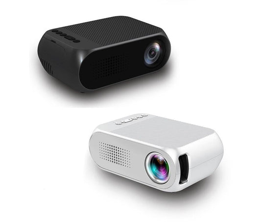 KTX-880915 HD 1080P Mini Home Pico Projector with HDMI and AV Inputs - Supports U Disks and TF Cards