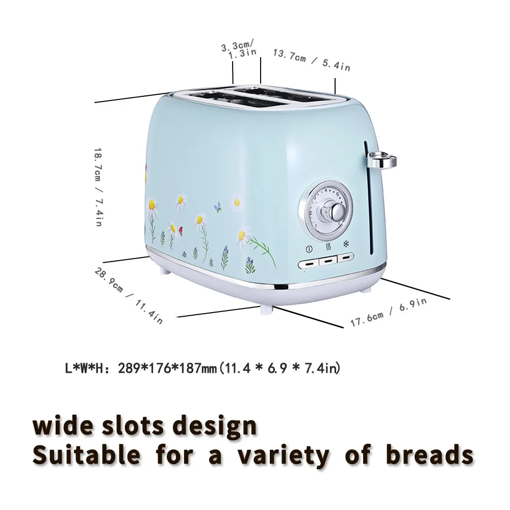 KTX-060627 Electric Pink Toaster with Custom Logo Design and Oven Functionality