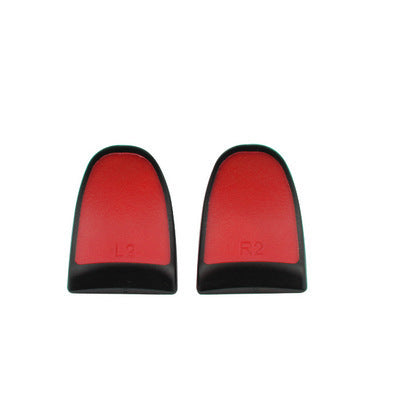 KTX-274131 PS4 L2 R2 Replacement Handle Buttons Set - Durable ABS + Rubber Material, Compatible with PS4 Game Controllers