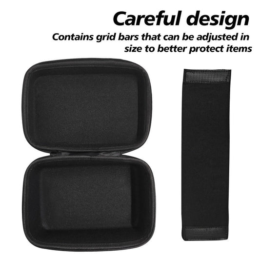 KTX-830035 Portable Dustproof Storage Box for HY300 Pro Projector - Black and Grey