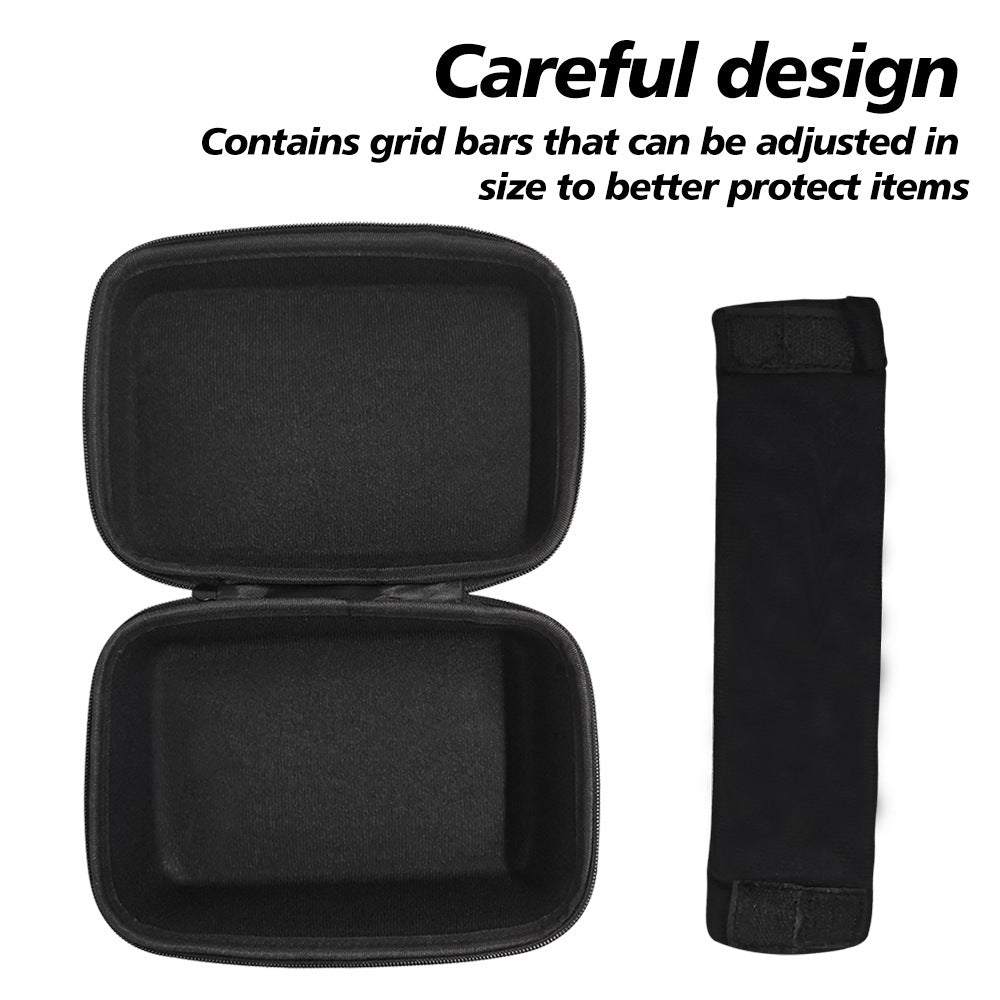 KTX-830035 Portable Dustproof Storage Box for HY300 Pro Projector - Black and Grey