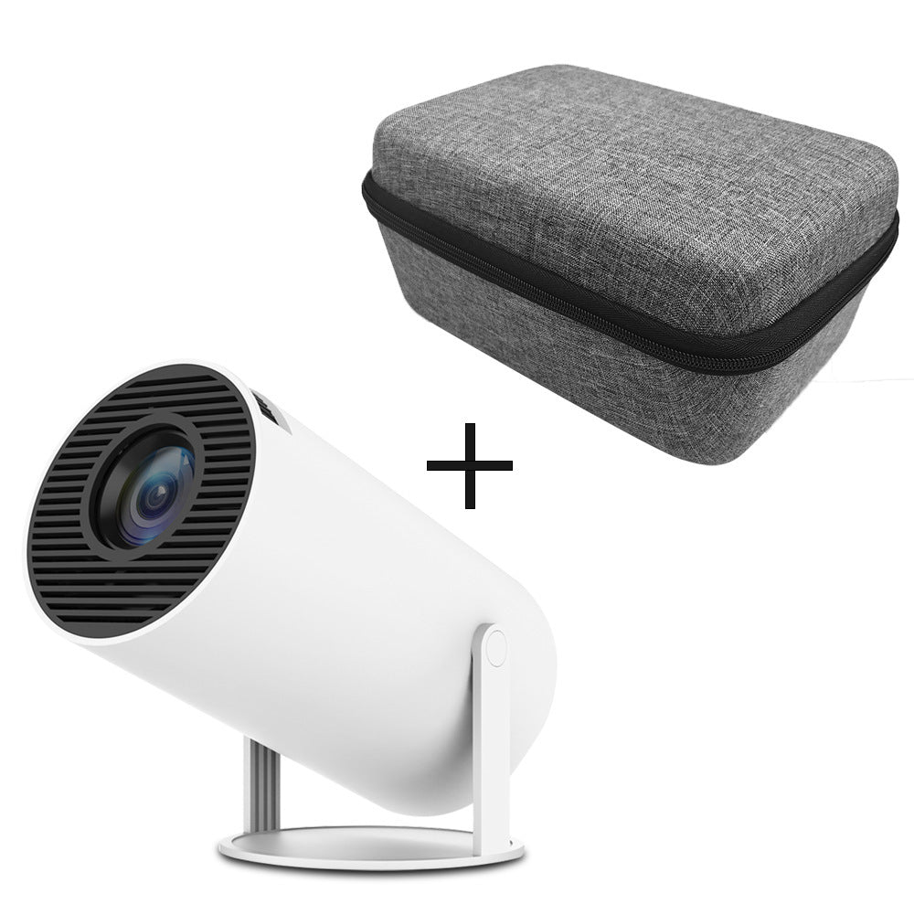KTX-830035 Portable Dustproof Storage Box for HY300 Pro Projector - Black and Grey