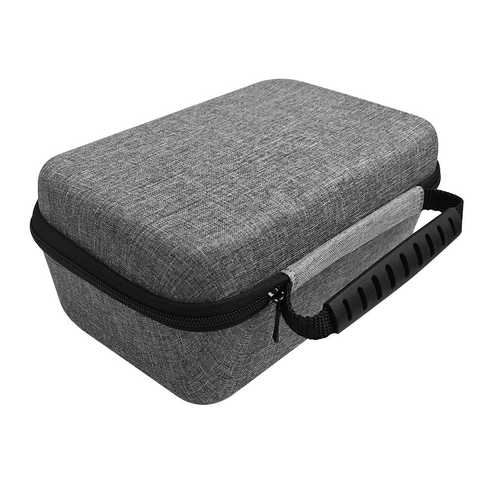 KTX-830035 Portable Dustproof Storage Box for HY300 Pro Projector - Black and Grey