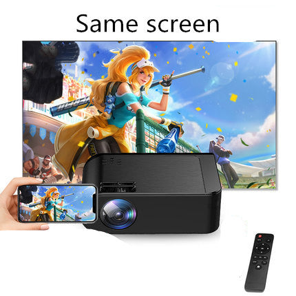 KTX-995027 Home Office HD Mobile Wireless Projector with 1080p Resolution and Multiple Color Options