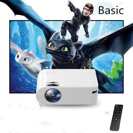 KTX-995027 Home Office HD Mobile Wireless Projector with 1080p Resolution and Multiple Color Options