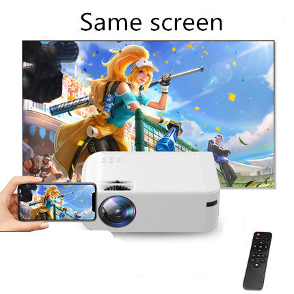 KTX-995027 Home Office HD Mobile Wireless Projector with 1080p Resolution and Multiple Color Options