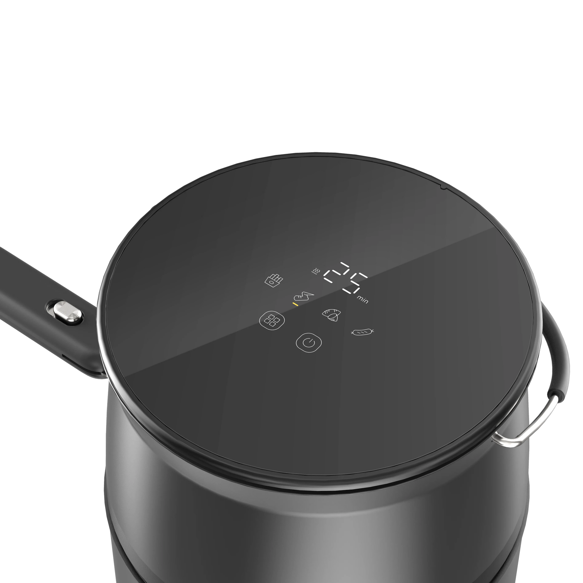 KTX-646675 Portable Lightweight Oil-Free Charcoal Air Fryer for Outdoor Camping