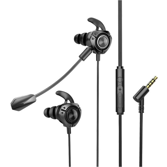 KTX-950099 Gaming Earbud Headset with Microphone for Mobile Devices - Wired, 3.5mm Plug, ABS Material, 1.2m Cable Length