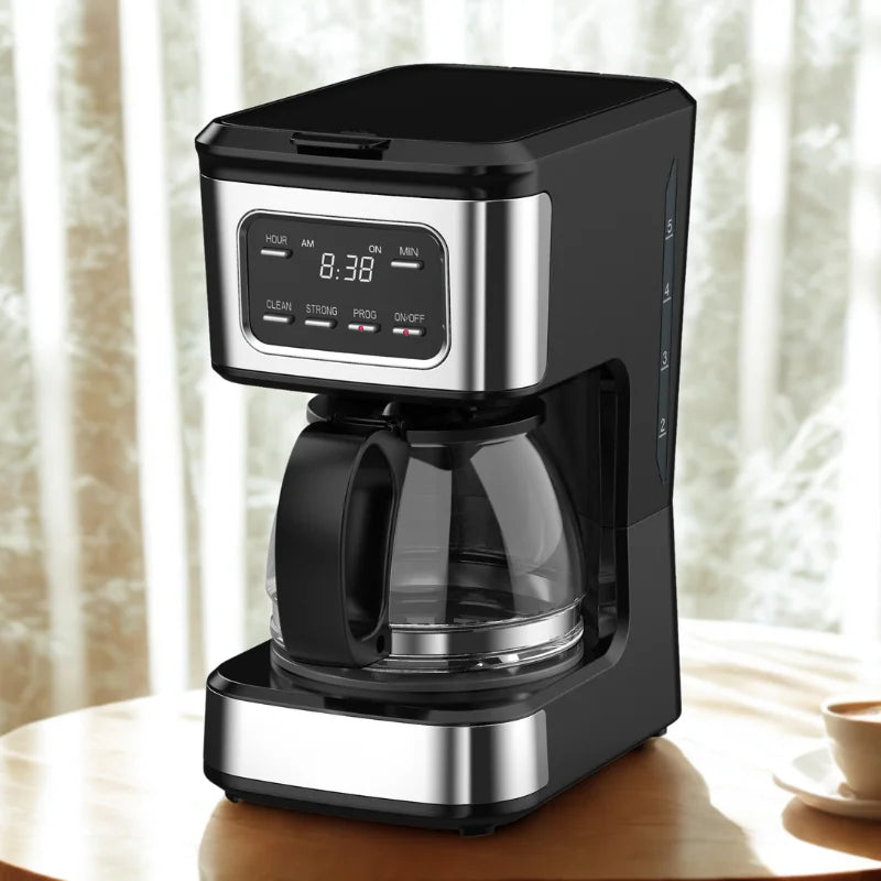 KTX-295443 6-Cup Coffee Maker with Non-Stick Warmer Plate and Clear Water Level Indicator