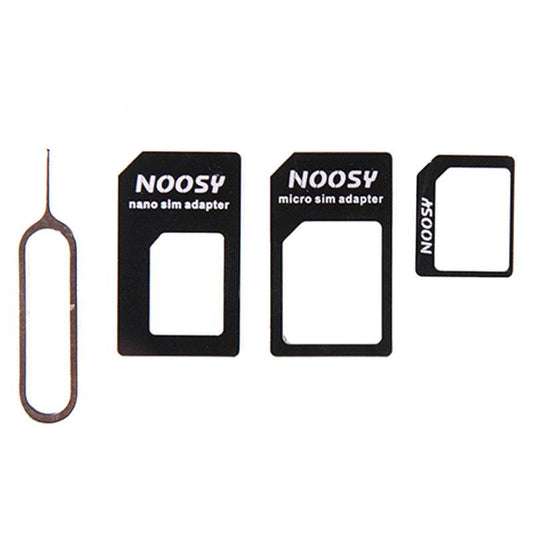 KTX-728979 Three-Piece SIM Card Set – Durable PC Material in Black and White