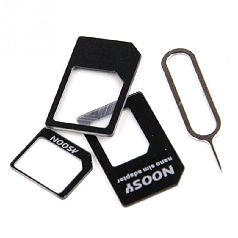 KTX-728979 Three-Piece SIM Card Set – Durable PC Material in Black and White