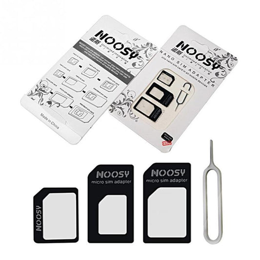 KTX-728979 Three-Piece SIM Card Set – Durable PC Material in Black and White