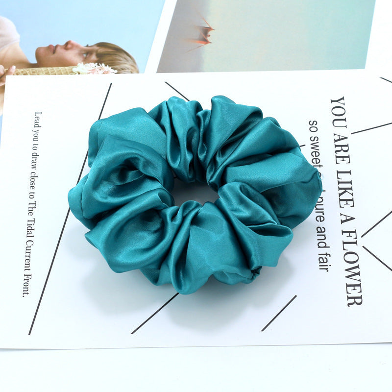 KTX-525971 Satin Cloth Circle Headdress in Bright Colors for Fashion Styling