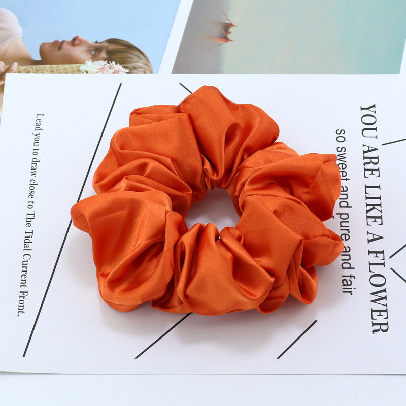 KTX-525971 Satin Cloth Circle Headdress in Bright Colors for Fashion Styling