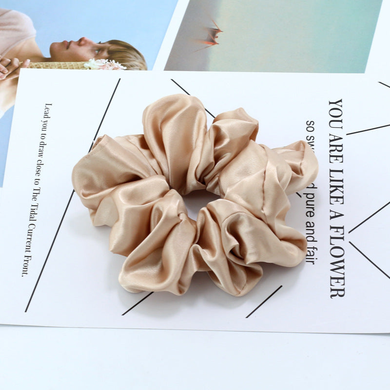 KTX-525971 Satin Cloth Circle Headdress in Bright Colors for Fashion Styling