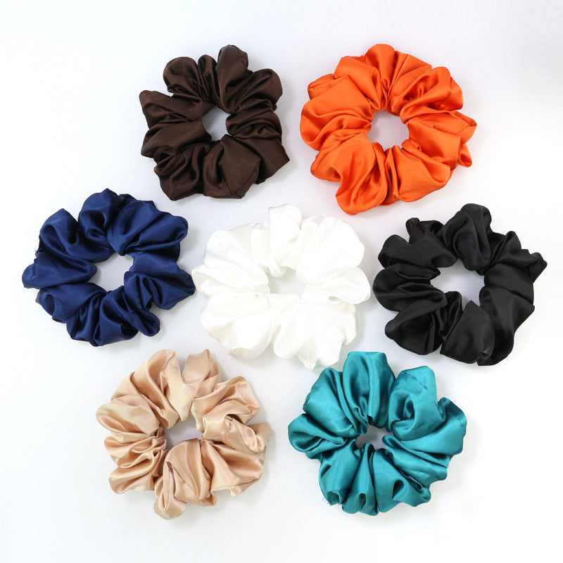 KTX-525971 Satin Cloth Circle Headdress in Bright Colors for Fashion Styling
