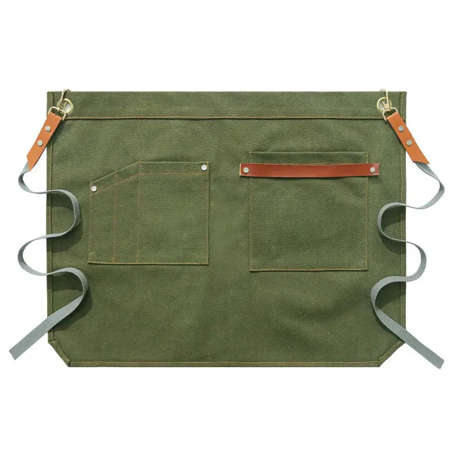 KTX-324051 Canvas Waist Apron for Men and Women - Eco-Friendly Fabric, Custom Logo, Various Colours