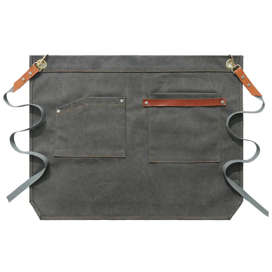 KTX-324051 Canvas Waist Apron for Men and Women - Eco-Friendly Fabric, Custom Logo, Various Colours