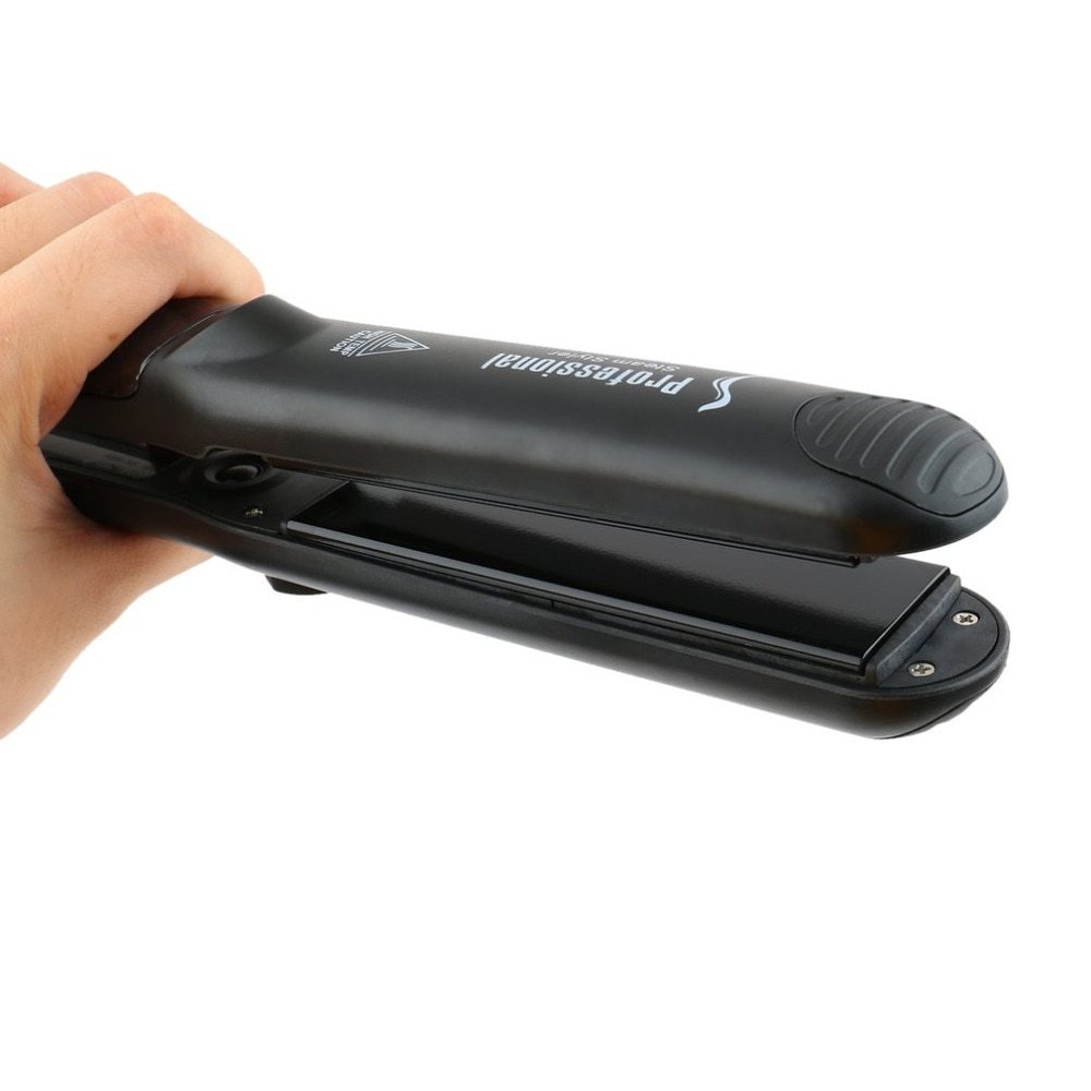 JMT-012746 Tourmaline Ceramic Steam Hair Straightener with Argan Oil Infusion and Adjustable Steam Control