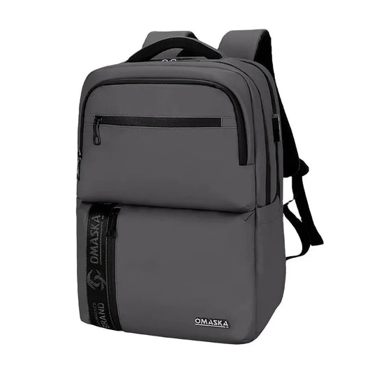 KTX-837331 Stylish Waterproof Nylon Backpack for Men with Custom Logo Printing and Laptop Compartment
