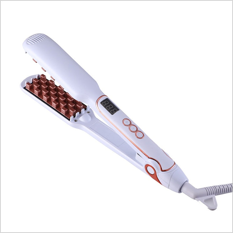 KTX-713363 Digital Flat Iron for Hair Styling with LCD Display - Tourmaline Ceramic & Adjustable Temperature Control