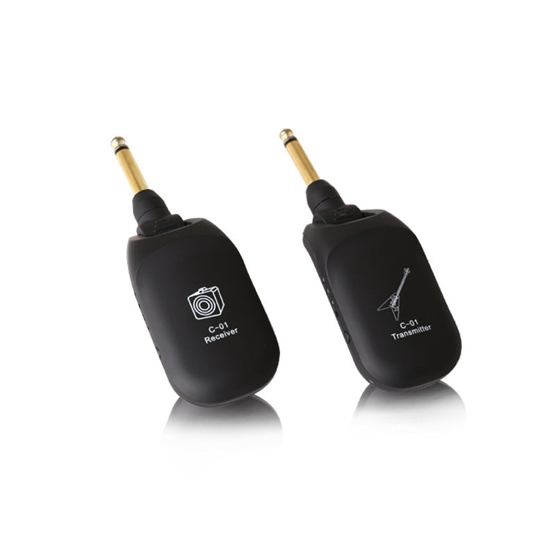 KTX-502355 Rechargeable Wireless Guitar Transmitter and Receiver Set for Electric and Acoustic Instruments