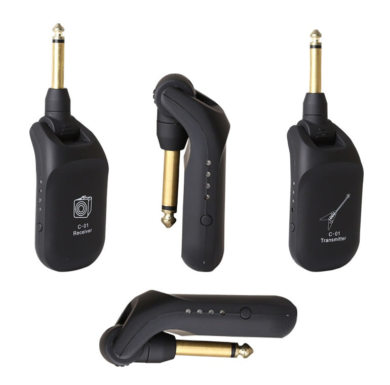 KTX-502355 Rechargeable Wireless Guitar Transmitter and Receiver Set for Electric and Acoustic Instruments