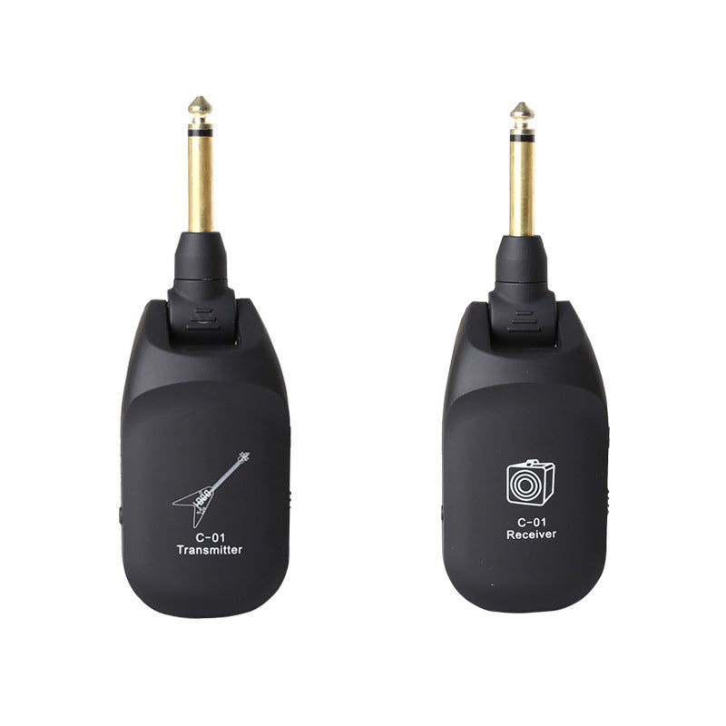 KTX-502355 Rechargeable Wireless Guitar Transmitter and Receiver Set for Electric and Acoustic Instruments