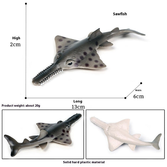 JMT-016394 Realistic Plastic Devil Fish/Ray Fish Marine Animal Model for Educational Play