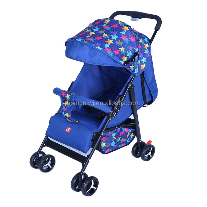 KTX-337875 3-in-1 Lightweight Baby Stroller with 5-Point Safety Belt, Foldable Design for Kids of All Ages