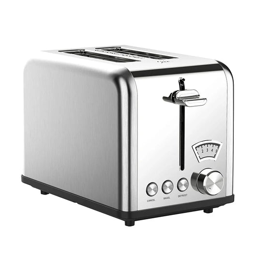KTX-897939 Stainless Steel 2-Slice Toaster with Adjustable Browning Control