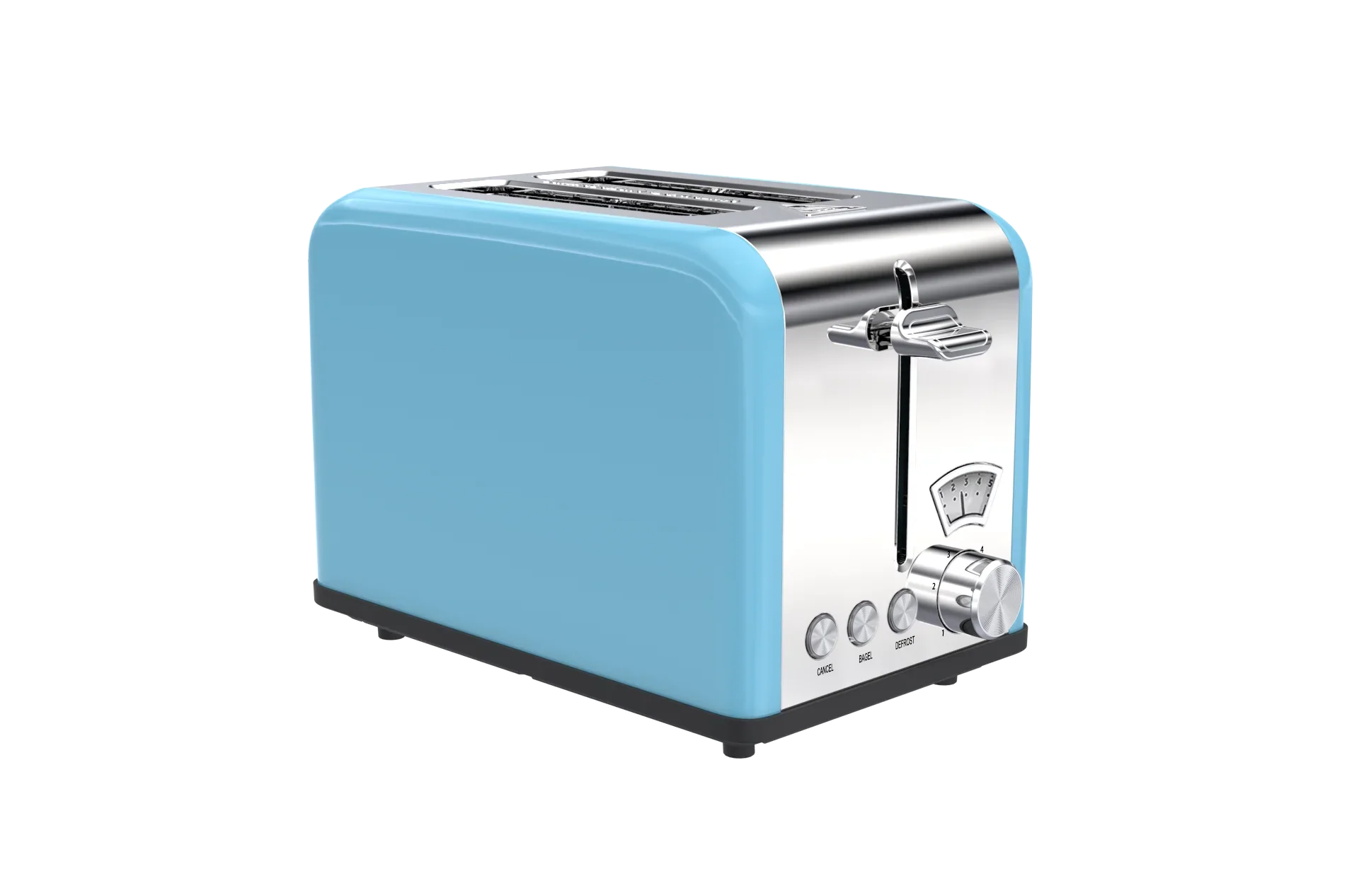 KTX-897939 Stainless Steel 2-Slice Toaster with Adjustable Browning Control