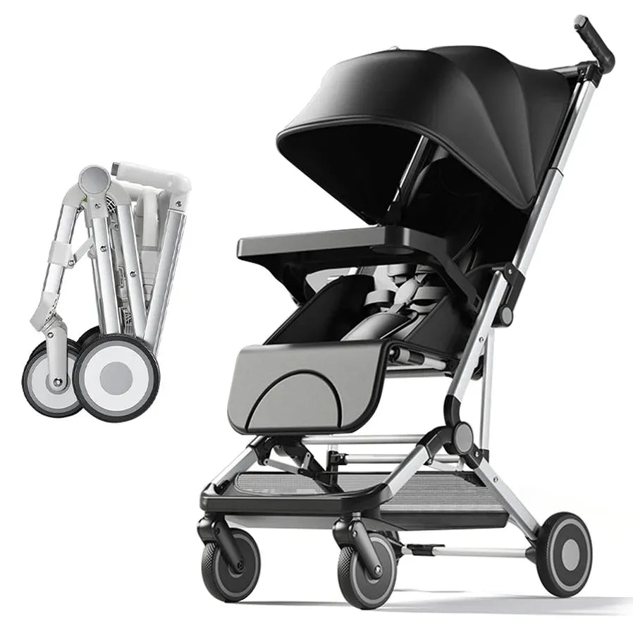 KTX-517523 Lightweight Foldable Baby Stroller with Dinner Plate Feature for Convenient Travel